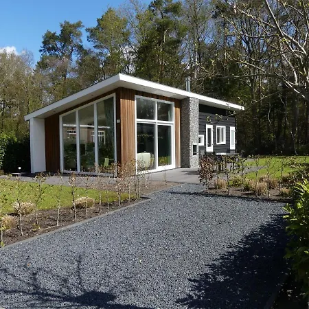 Chalet Modern Chalet With Outdoor Fireplace At The Forest *